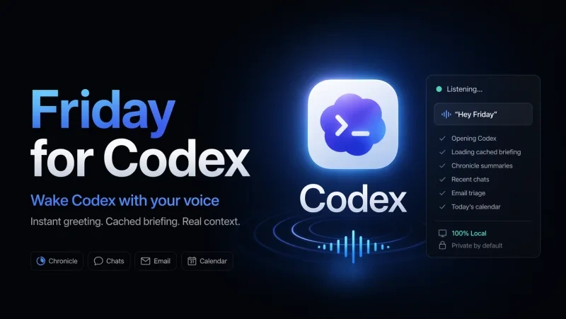 Friday for Codex cover image